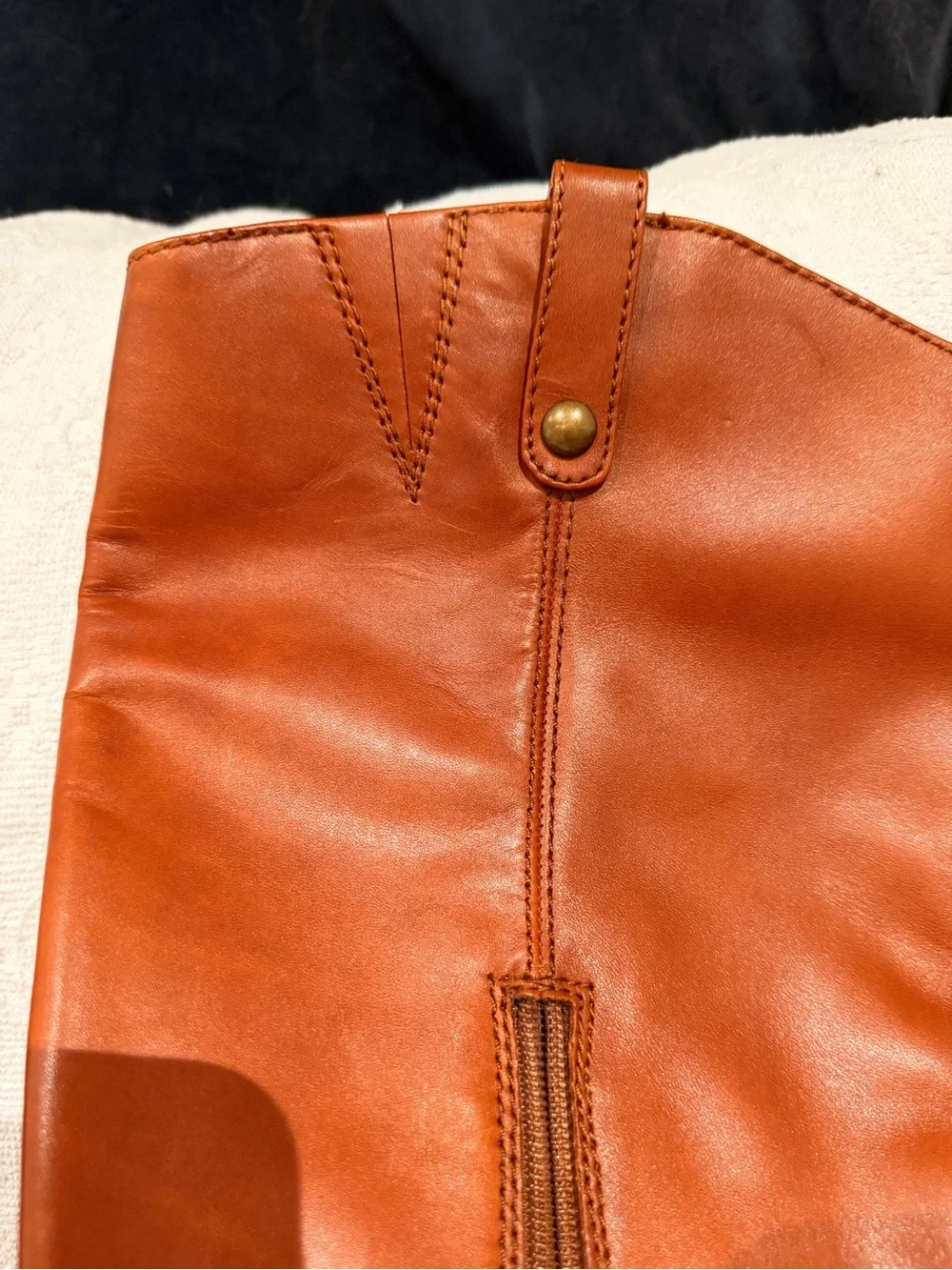 INC International Concepts Women's Over-the-Knee Boots - Cognac Brown